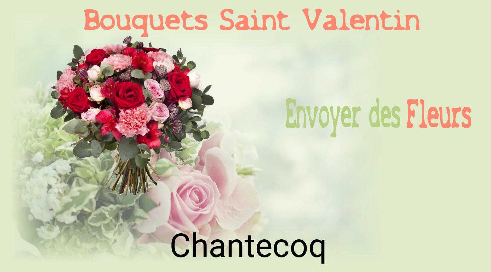 Roses de Saint-Valentin livrées à Chantecoq