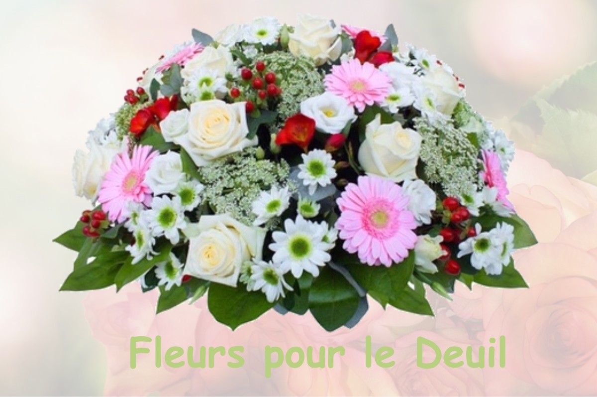 fleurs deuil CHANTECOQ